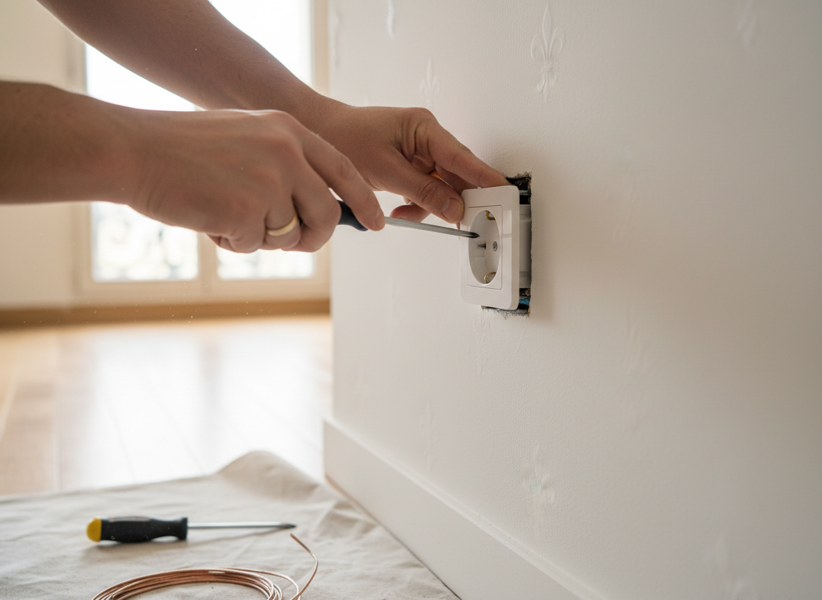 Remplacer ou déplacer une prise ou un interrupteur