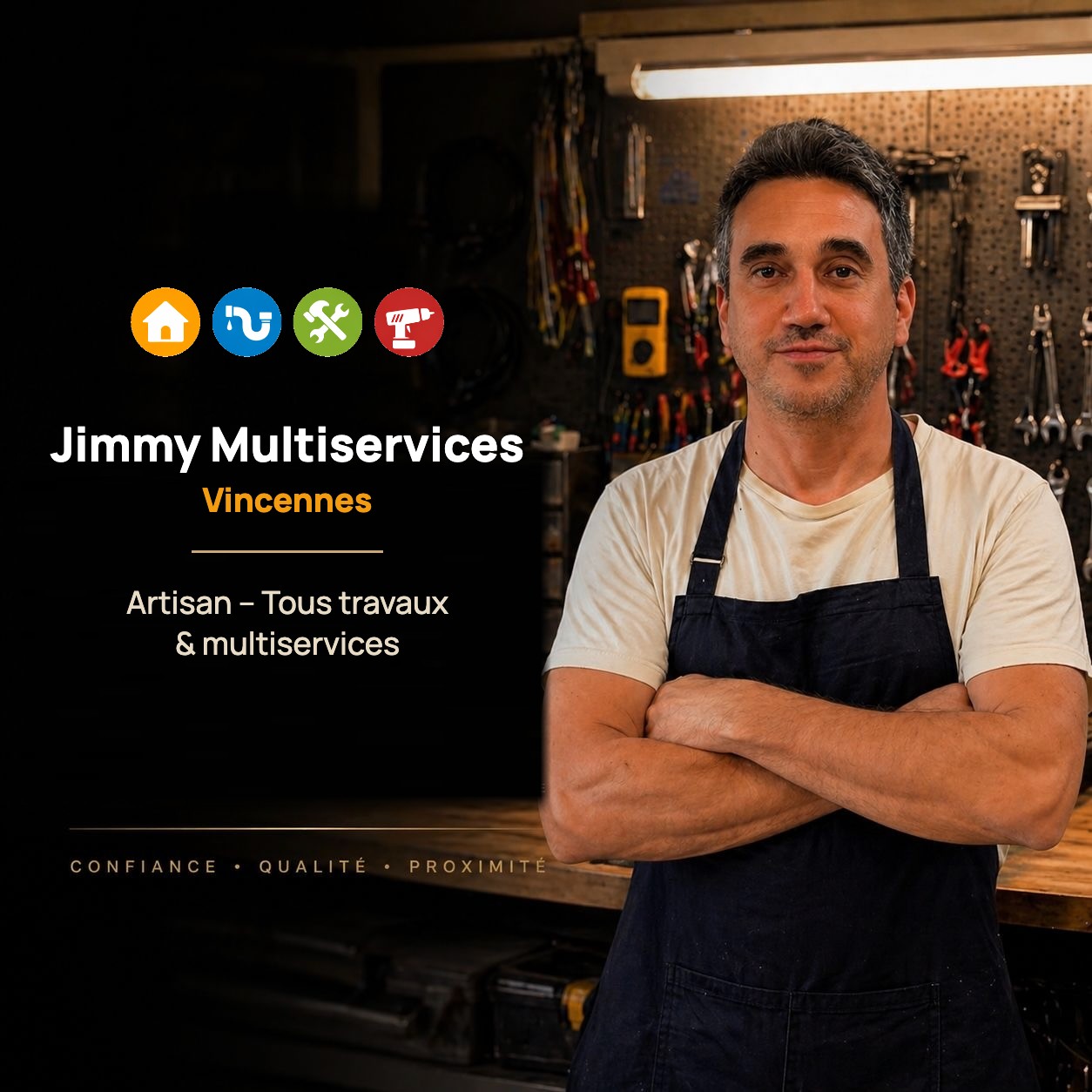 Jimmy, artisan multiservice à Vincennes